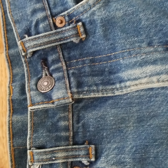 Vintage, Levi's, 505, 30/29 w/ Talon 42 Zipper Pull - Picture 6 of 16